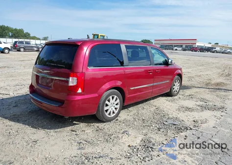 2011 Chrysler Town & Country Touring-L z USA, uszkodzony, nr VIN 2A4RR8DG6BR655933